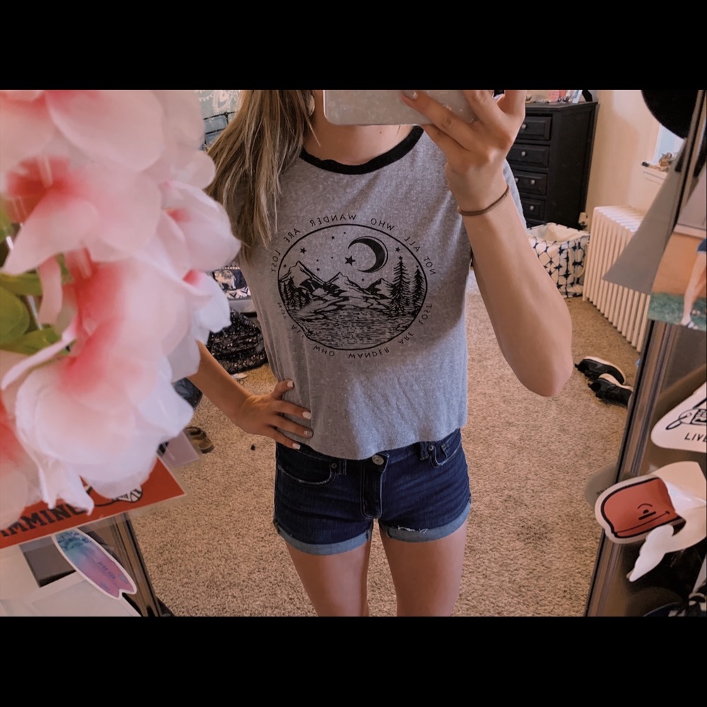 charlotte russe crop top